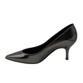 Load image into Gallery viewer, Manolo Blahnik Gunmetal Anthracite Pointed Toe Patent Leather Pumps