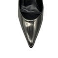 Load image into Gallery viewer, Manolo Blahnik Gunmetal Anthracite Pointed Toe Patent Leather Pumps
