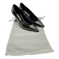 Load image into Gallery viewer, Manolo Blahnik Gunmetal Anthracite Pointed Toe Patent Leather Pumps