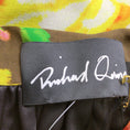 Load image into Gallery viewer, Richard Quinn Brown Multi Floral Printed Silk Pants / Trousers