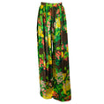 Load image into Gallery viewer, Richard Quinn Brown Multi Floral Printed Silk Pants / Trousers