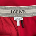 Load image into Gallery viewer, Loewe Red Jersey Anagram Embroidered Track Pants
