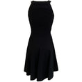 Load image into Gallery viewer, Alaia Black Sleeveless Flared Dress
