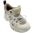 Load image into Gallery viewer, Gucci White Leather / Mesh Flashtrek Sneakers