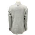 Load image into Gallery viewer, Peserico Grey Lurex Wool Flannel Blazer
