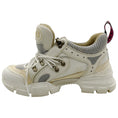 Load image into Gallery viewer, Gucci White Leather / Mesh Flashtrek Sneakers