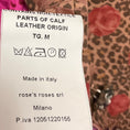Load image into Gallery viewer, Imp of the Roses Light Brown / Pink Pandora Rose Print Genuine Nappa Leo Leather Jacket with Silk Lining