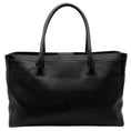 Load image into Gallery viewer, Chanel Black Leather Cerf Executive Tote Bag