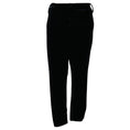 Load image into Gallery viewer, Brunello Cucinelli Black Velvet Trousers with Ankle Zippers