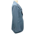 Load image into Gallery viewer, Ferragamo Denim Blue Wool Crepe Blazer