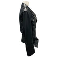 Load image into Gallery viewer, Michael Kors Collection Black Lamb Leather Moto Zip Jacket