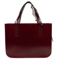 Load image into Gallery viewer, Chanel Vintage Burgundy Leather Shopper Tote