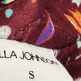 Load image into Gallery viewer, Ulla Johnson Burgundy Multi Heliotrope Floral Print Quilted Silk Anika Jacket