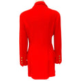 Load image into Gallery viewer, Chanel Vintage 1992 Red Wool Tweed Jacket with Attached Scarf