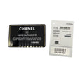 Load image into Gallery viewer, Chanel Black / Silver 2017 CC Logo Embellished Lucite Clutch Bag with Chain Strap
