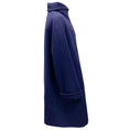 Load image into Gallery viewer, Giorgio Armani Le Collezioni Vintage Indigo Wool Mid Length Coat