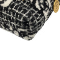 Load image into Gallery viewer, Chanel 2022 Black / White / Gold Hardware Camellia Hobo Bag