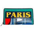 Load image into Gallery viewer, Balenciaga Green Multi Leather Paris Bazar Wallet