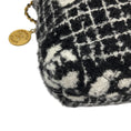 Load image into Gallery viewer, Chanel 2022 Black / White / Gold Hardware Camellia Hobo Bag