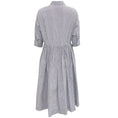 Load image into Gallery viewer, Casey Casey Blue / White Pinstriped Shirt Dress
