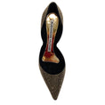 Load image into Gallery viewer, Alexandre Vauthier Gold Crystal Alex Pumps
