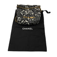 Load image into Gallery viewer, Chanel 2022 Black / White / Gold Hardware Camellia Hobo Bag