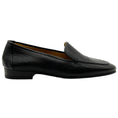 Load image into Gallery viewer, The Row Black Pebbled Leather Adam Loafers