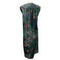 Load image into Gallery viewer, Raquel Allegra Dark Grey Multi Handmade Silk Jacquard Midi Dress