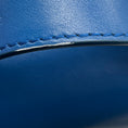 Load image into Gallery viewer, Chloe Blue Leather Mini C Shoulder Bag with Gold Hardware