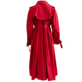 Load image into Gallery viewer, Sacai Red Cotton Trench Coat

