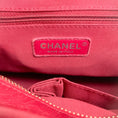 Load image into Gallery viewer, Chanel 2017 Red / Grey / Black Wool and Leather Quilted Gabrielle Bag