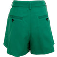 Load image into Gallery viewer, Sacai Green Wool Tuxedo Shorts with Belt
