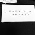 Load image into Gallery viewer, Gabriela Hearst Black Alexandrite Long Sleeved Button Front Knit Cardigan Sweater