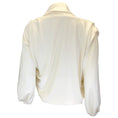 Load image into Gallery viewer, Balenciaga Ivory Draped Open Jersey Jacket
