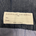 Load image into Gallery viewer, Brunello Cucinelli Dark Blue Denim The Super Lightweight Carrot Jeans with Elastic Waist