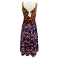 Load image into Gallery viewer, Zimmermann Purple Multi Spliced Paisley Tiggy Bow Midi Dress