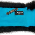 Load image into Gallery viewer, Chanel Black Mink Collar Scarf