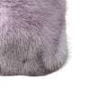 Load image into Gallery viewer, Valentino Lilac Ombre Effect Mink Fur Tote Handbag with Shoulder Strap and Embossed Leather Trim