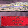 Load image into Gallery viewer, Valentino Lilac Ombre Effect Mink Fur Tote Handbag with Shoulder Strap and Embossed Leather Trim