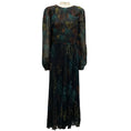 Load image into Gallery viewer, Sara Roka Black Multi Heart Motif Print Tillie Maxi Dress