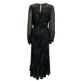 Load image into Gallery viewer, Sara Roka Black Multi Heart Motif Print Tillie Maxi Dress