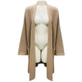 Load image into Gallery viewer, Interdee Taupe Cashmere Knit Long Cardigan Sweater