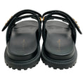 Load image into Gallery viewer, Christian Dior Black Leather Dioract Sandals
