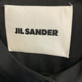 Load image into Gallery viewer, Jil Sander Black Ruffled Button Front Blouse