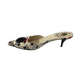 Load image into Gallery viewer, Chanel Ivory Multi Floral Fabric Mules with Leather CC Logo