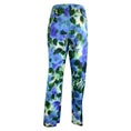 Load image into Gallery viewer, Dries Van Noten Blue / Green Multi Printed Cotton Pants
