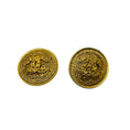 Load image into Gallery viewer, Chanel Vintage 1994 Gold CC Logo Clip On Earrings