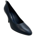 Load image into Gallery viewer, Salvatore Ferragamo Navy Blue Leather Judy Pumps
