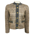 Load image into Gallery viewer, Brunello Cucinelli Taupe / Grey Sequined Cashmere Knit Cardigan Sweater