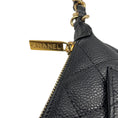 Load image into Gallery viewer, Chanel Black / Gold Hardware CC Logo Quilted Caviar Leather Timeless Pochette Shoulder Bag